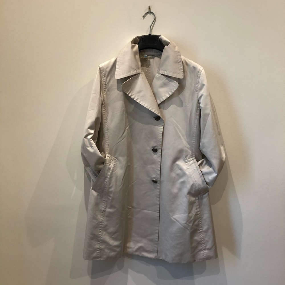 Allegri Milano stone-coloured trench